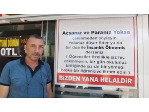 Burhaniyeli Hayırsever Esnaf Örnek Bir Uygulamaya İmza Attı