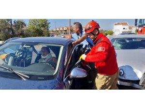 Ayvalık’ta Trafik Kazası; 5 Yaralı