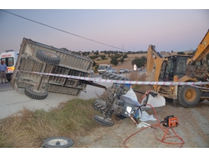 Selendi’de Traktör Devrildi: 1 Ölü