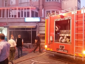 Lüleburgaz’da İş Yeri Yangını