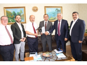 Dumlupınar Heyetinden Müdür Başyiğit’e ‘Hayırlı Olsun’ Ziyareti