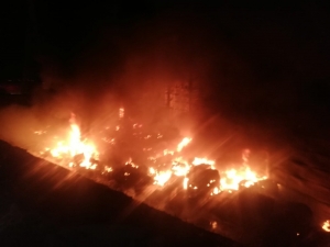 Çorlu’da Geri Dönüşüm Fabrikasında Büyük Yangın