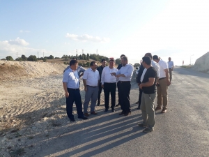 Müdür Aşık, İlçe Yollarında Devam Eden Çalışmalar İncelendi