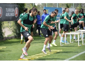 Konyaspor’da Galatasaray Maçı Hazırlıkları Devam Ediyor