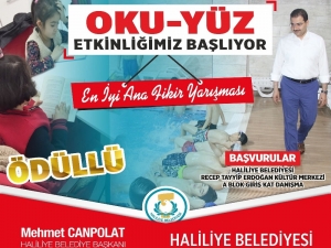 Haliliye Belediyesi’nden Ödüllü Kitap Okuma Yarışması