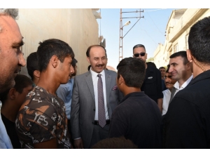 Vali Erin Birecik Ve Suruç’ta İncelemelerde Bulundu