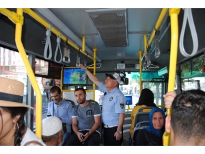 Zabıtadan Toplu Taşıma Araçlarında Klima Denetimi