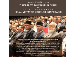 Uluslararası Helal Ve Tayyib Konferansı’na Sayılı Günler Kaldı