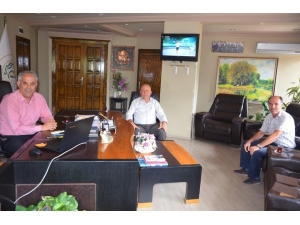 Ak Parti İlçe Başkanı Yılmaz’dan Başkan Yaman’a Ziyaret