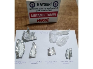 Kayseri’de Uyuşturucu Operasyonu