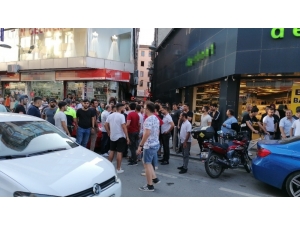 İş Yerini Kurşunlayan Şüpheliler Yakalanmamak İçin Boş Kovanları Topladı