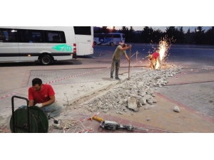 Otobüs Terminalde Drenaj Sistemi Yenilendi