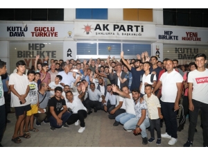 Beyazgül, Fetih Yolcularını Uğurladı