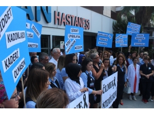 Hastane Personelinden Anlamlı Protesto