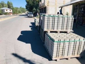 Erciş Belediyesi’nden Parke Taşı Çalışması