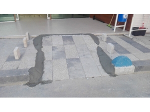 Pazaryeri Belediyesi’nden Kaldırım Düzenleme Çalışması