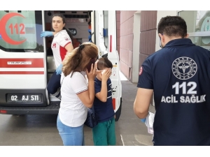 Küçük Çocuğun Yüzünde Maytap Patladı