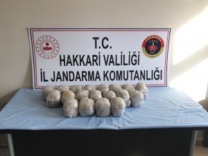 ‘Kıran Operasyonu’nda 19 Kilo Eroin Ve Patlayıcı Kalıbı Ele Geçirildi