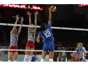 2019 Kadınlar Voleybol Avrupa Şampiyonası A Grubu: Yunanistan: 0 - Bulgaristan: 3