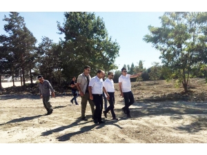 Başkan Say, Yeni Hizmet Binası Hazırlıklarını İnceledi