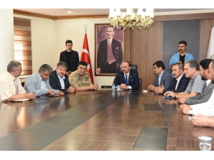 Vali Erin, Pamuk Üreticilerini Dinledi