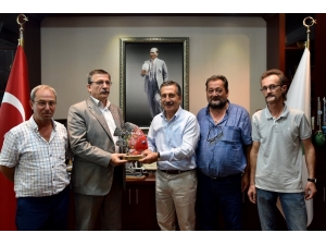 Esbalder’den Tepebaşı Belediyesi Başkanı Ahmet Ataç’a Ziyaret