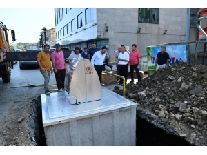 Ortahisar’da Çöp Konteynırları Yer Altına Alınıyor