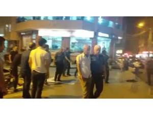 Çocuğuyla Birlikte Kahveyi Bastı