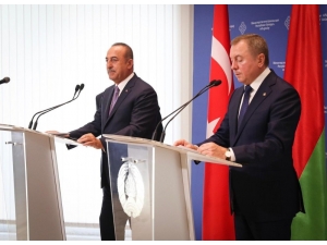Bakan Çavuşoğlu: “Belarus’un Dünya Ticaret Örgütü Üyeliğini Güçlü Bir Şekilde Destekliyoruz”
