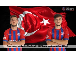 Karabükspor’dan İki Futbolcu, U19 Milli Takımı’na Davet Edildi