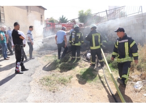 Karaman’da Tarihi Hamamda Yangın