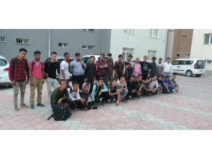 Niğde’de 28 Kaçak Göçmen Yakalandı