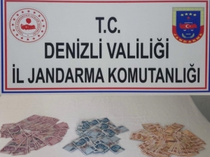 Denizli’de 29 Bin 750 Lira Değerinde Sahte Banknot Ele Geçirildi