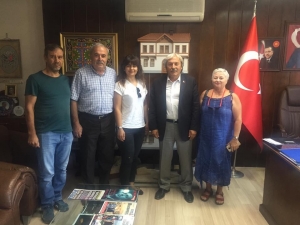 Kooperatif Yöneticileri Başkan Şahin’den Destek İstedi