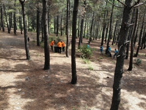 Aydos Ormanı’nda Denetimli Serbestlik Yükümlüleri Çevre Temizliği Yaptı