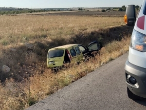 Karaman’da Trafik Kazası: 1 Yaralı