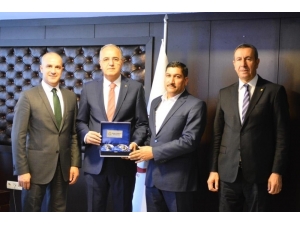 Tatlı’dan Tvf Başkanı’na Ziyaret