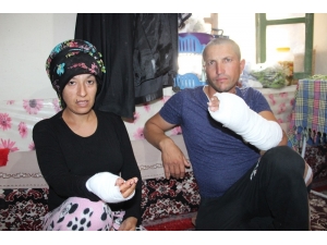 Karaman’da Hamile Kadın İle Kocasına Silahlı Ve Sopalı Saldırı