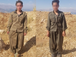 Şırnak’ta 2 Kadın Terörist Teslim Oldu