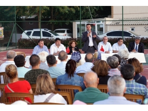 Başkan Sarıkurt, Kazımiye Mahallesi’nde Vatandaşlarla Buluştu