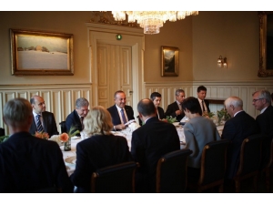 Bakan Çavuşoğlu, Norveçli Mevkidaşı İle Bir Araya Geldi