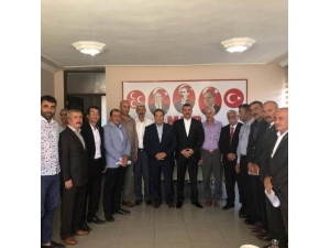 İlçe Başkanlarından Avşar’a Destek Açıklaması