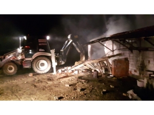 500 Saman Balyası Kül Oldu