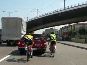 Bursa’da Tehlikeli Yolculuk