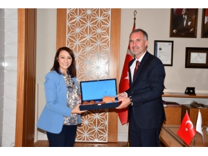 Başkan Tekin’inden İnegöl Belediyesine Ziyaret