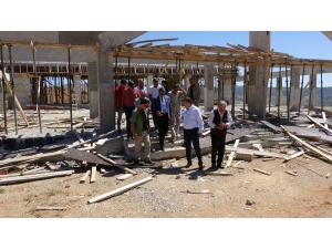 Milletvekili Erol Devreye Girdi, Yarım Kalan Şehit Fethi Sekin Külliyesi Tamamlanacak