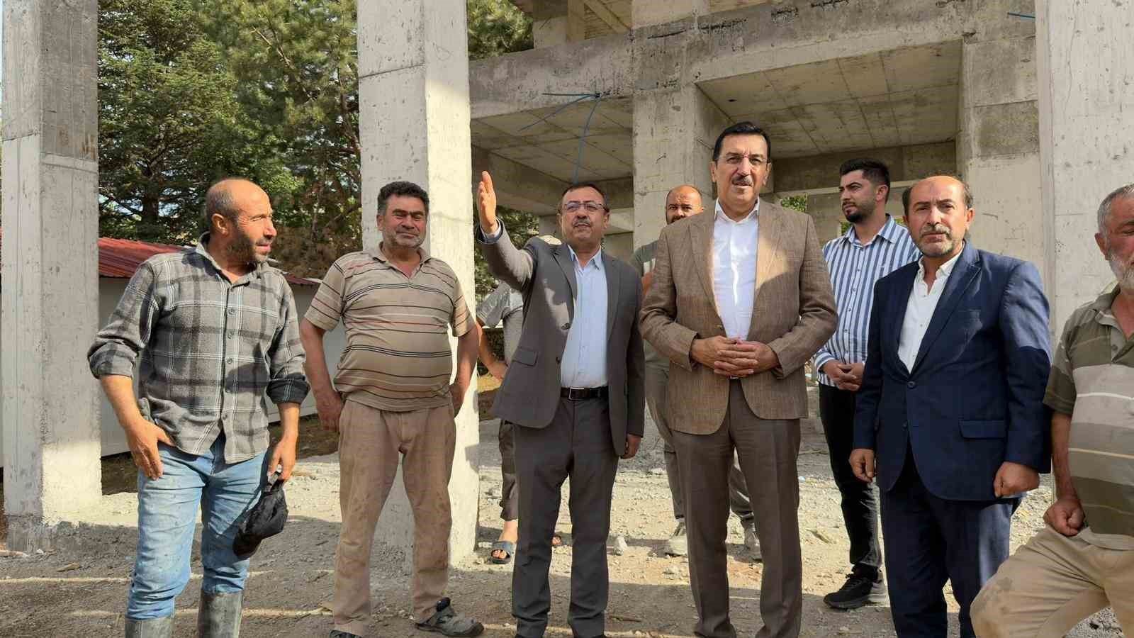 tufenkci-dogansehir-erkenek-te-ziyaretlerde-bulundu
