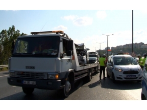Tem Otoyolu’nda Zincirleme Trafik Kazası