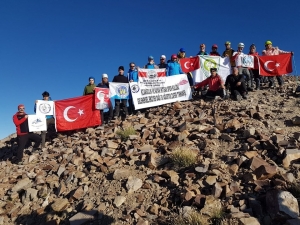 30 Ağustos Zafer Bayramı Erciyes Tırmanışı Yapıldı