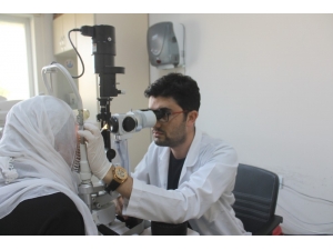 Bismil’de Katarakt Ameliyatı Olan 30 Kişi Tekrar Görmeye Başladı